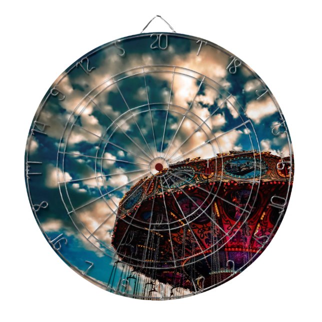 Cible De Fléchettes Carousel Dart Board (Devant)