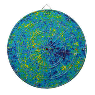 Cible De Fléchettes Carte de l'univers de la sonde WMAP d'anisotropie 