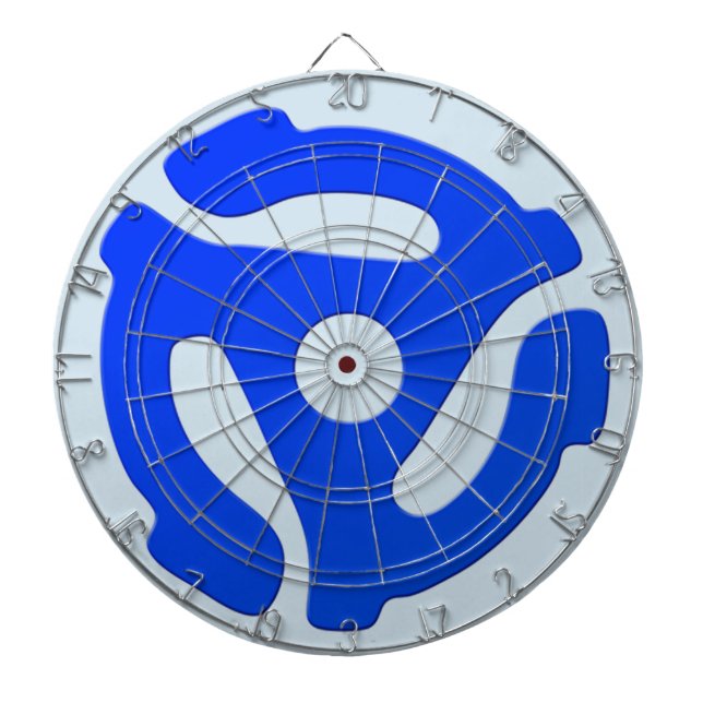 Cible De Fléchettes Carte d'enregistrement (Devant)