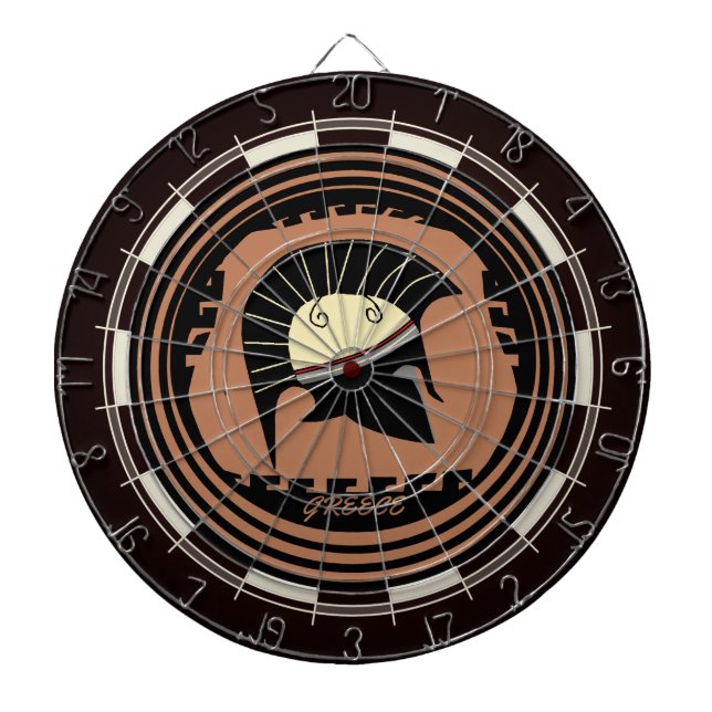 Cible De Fléchettes Casque Corinthien Grèce (Devant)