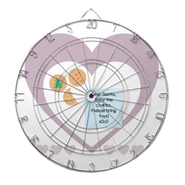 Cible De Fléchettes Cher Père Noël - Apportez des jouets (Devant)