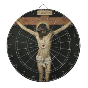 Cible De Fléchettes Christ crucifié sur la Croix (foi) (Vélasquez)