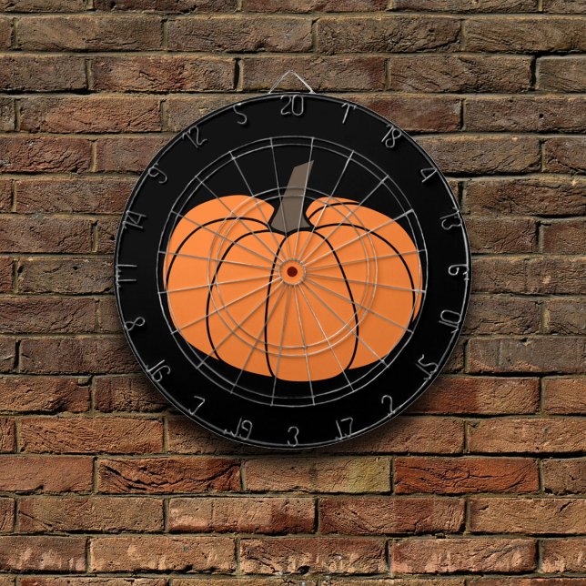 Cible de flechettes citrouille (Pumpkin Dart Board)