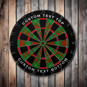 Cible De Fléchettes Clan Bruce Hunting Tartan