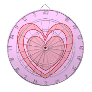 Cible De Fléchettes Coeur 2