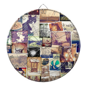 Cible De Fléchettes Collage Hipster du filtre photo cool