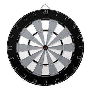 Cible de flechettes colorée dans des couleurs