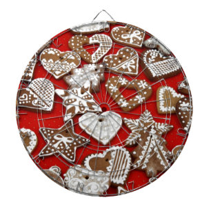 Cible De Fléchettes Cookies en pain d'épice de Noël