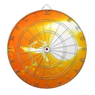 Cible De Fléchettes coucher du soleil 3