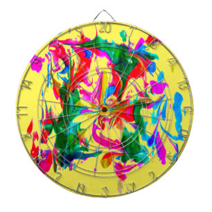 Cible De Fléchettes Couleurs folles