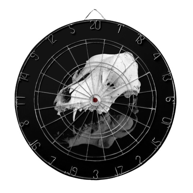 Cible De Fléchettes Crâne animal (Devant)