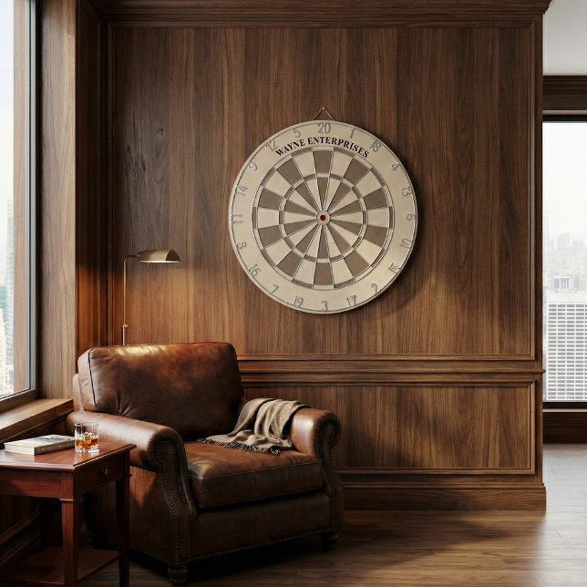 Cible De Fléchettes Custom Business Name Professional (Créateur téléchargé)