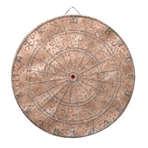 Cible De Fléchettes Cute Gold Cheetah Leopard Motif d'impression