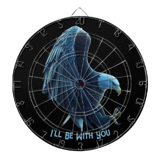 Cible De Fléchettes Dartboard Bald Eagle Heart Custom Quote Loyalty 1