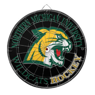 Cible De Fléchettes Dartboard de hockey de l'Université du Michigan No