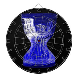 Cible De Fléchettes Dauphins, Main du temps