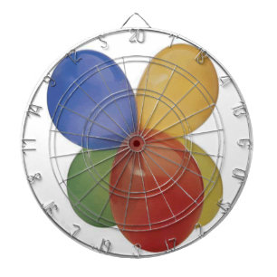 Cible de flechettes de ballon