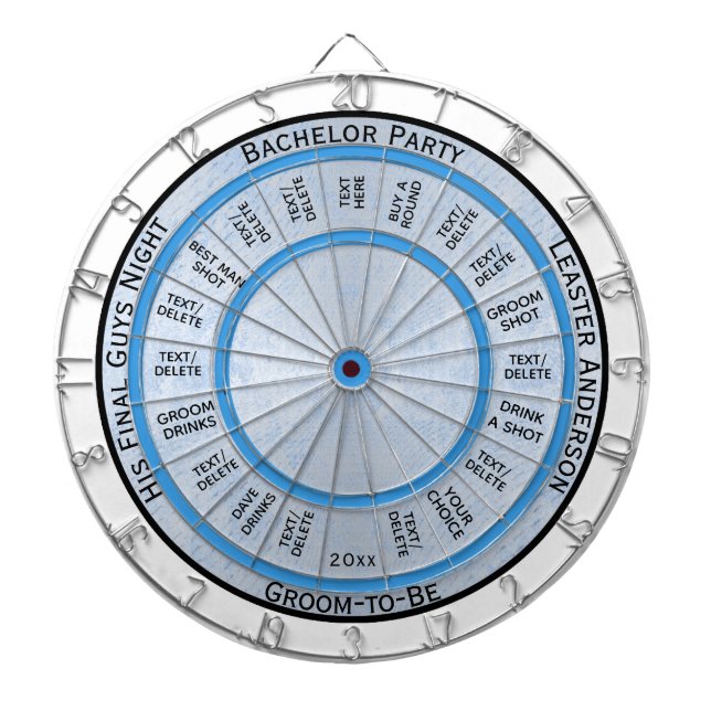 Cible de flechettes de réglementation de la partie (Devant)