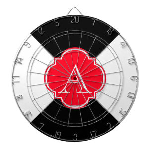 Cible De Fléchettes Décorations de monogramme