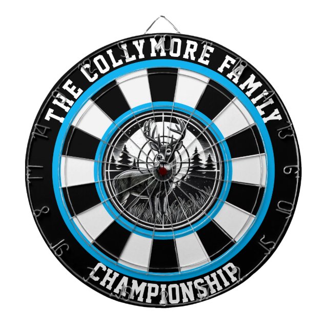 Cible De Fléchettes Deer et Forest Target Art (Devant)