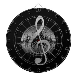 Cible De Fléchettes Délicat Tune - Argent