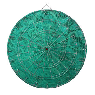 Cible De Fléchettes Dentelle turquoise