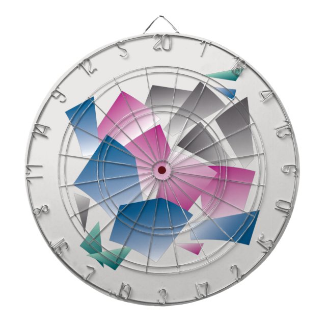 Cible De Fléchettes Des éclats épars (Devant)