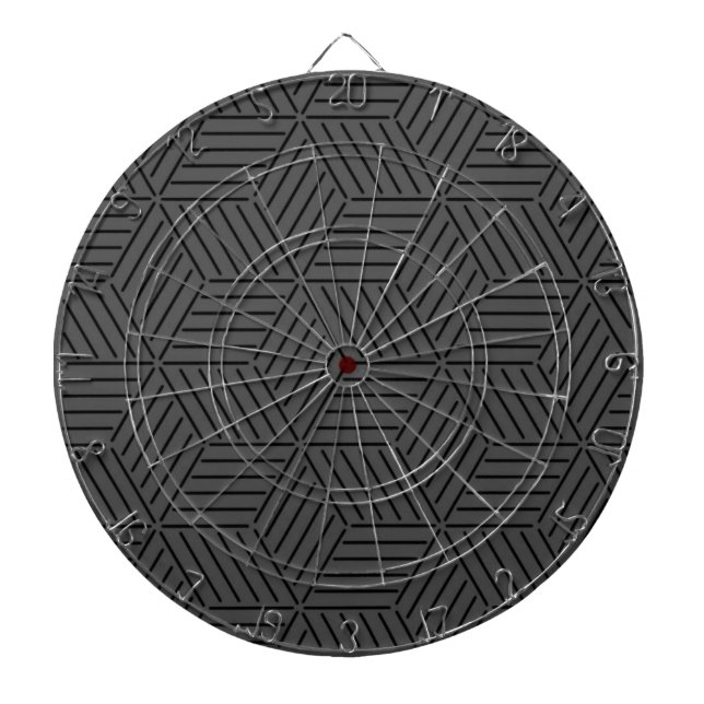 Cible De Fléchettes Design de style d'art de tableau (Devant)