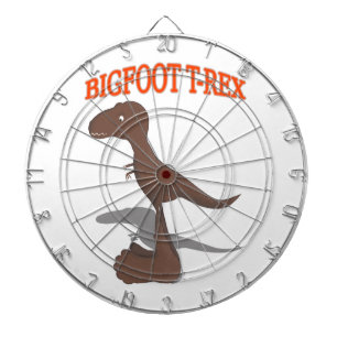 Cible De Fléchettes Dessin T-Rex Bigfoot