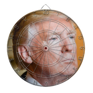Cible De Fléchettes Donald Trump Portrait