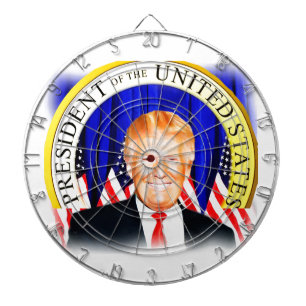 Cible De Fléchettes Donald TRUMP-pour le président des États-Unis _