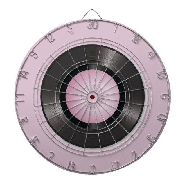 Cible De Fléchettes Dossier de vinyle (Bull's-eye! Create the perfect custom dart board!)