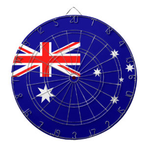 Cible De Fléchettes Drapeau Australie