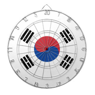 Cible De Fléchettes Drapeau Corée du Sud
