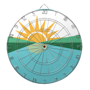 Cible De Fléchettes Drapeau de Coral Springs, Floride