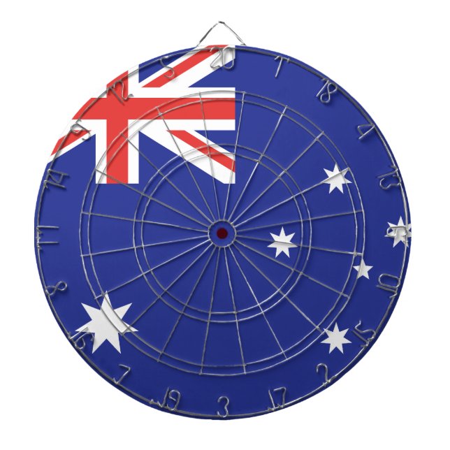 Cible De Fléchettes Drapeau de l'Australie (Devant)