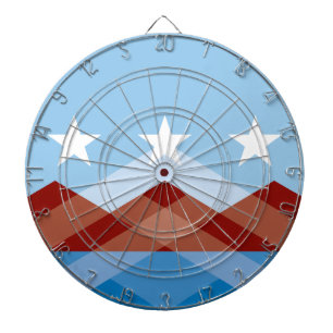 Cible De Fléchettes Drapeau de Peoria, Arizona