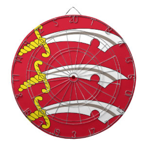 Cible De Fléchettes Drapeau d'Essex (comté du Royaume-Uni)