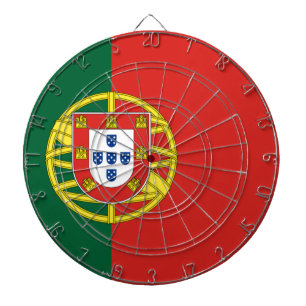Cible De Fléchettes Drapeau du Portugal