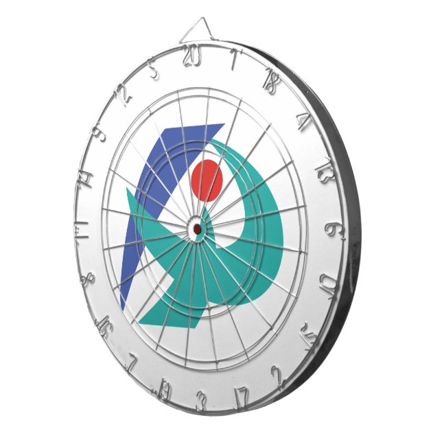 Cible De Fléchettes Drapeau Iga, Mie, Japon (Devant droit)