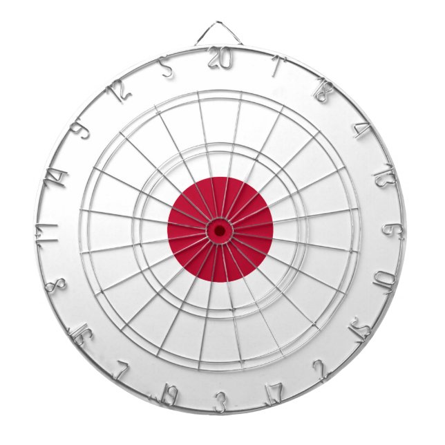 Cible De Fléchettes Drapeau Japon (Devant)