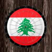 Drapeau libanais Dartboard & Liban / Jeu