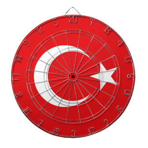 Cible De Fléchettes Drapeau Turquie