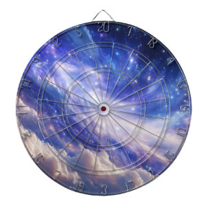 Cible De Fléchettes Dreamscape cosmique : Nebula scintillante et nuit