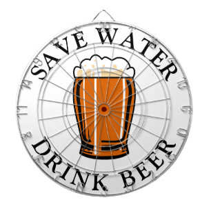 Cible De Fléchettes Économisez de la bière à boire