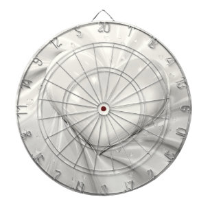 Cible De Fléchettes Elégant fond de fond de coeur crème blanche