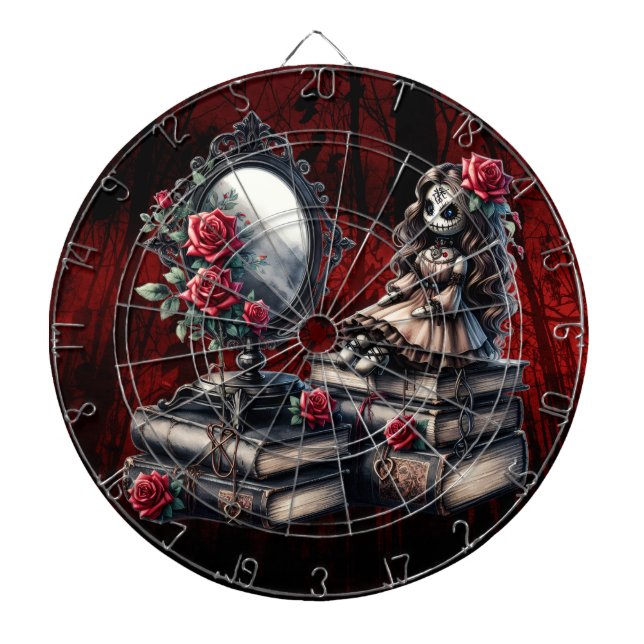 Cible De Fléchettes Elle regarde (Devant)