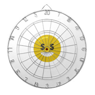 Cible De Fléchettes emoji oeil argent