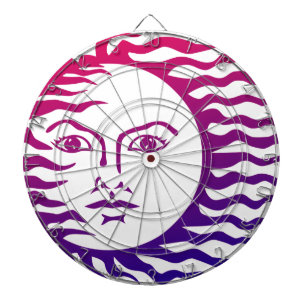 Cible De Fléchettes Face solaire