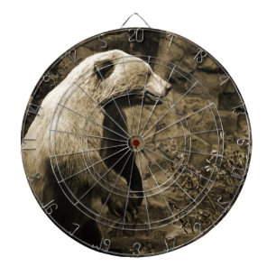 Cible De Fléchettes Fière Ours